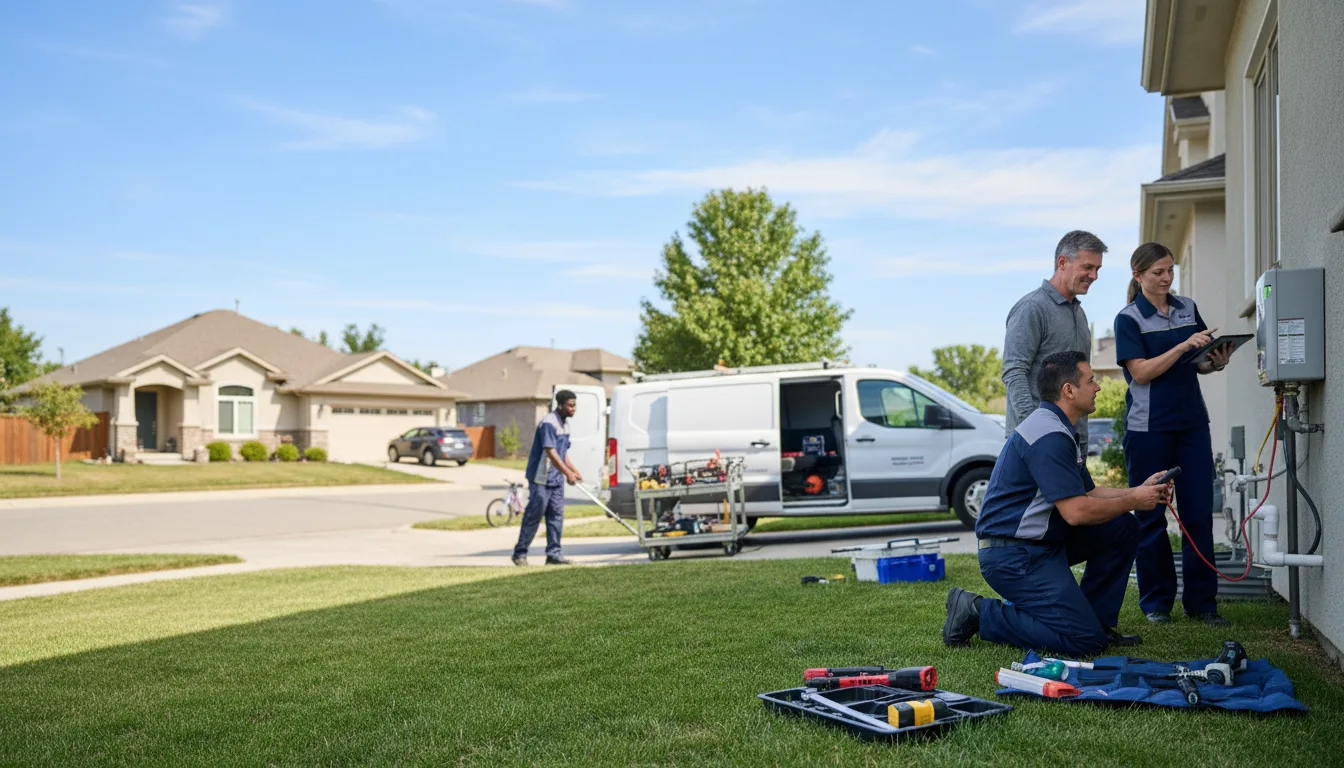 Tankless water heater service in Dalton, OH